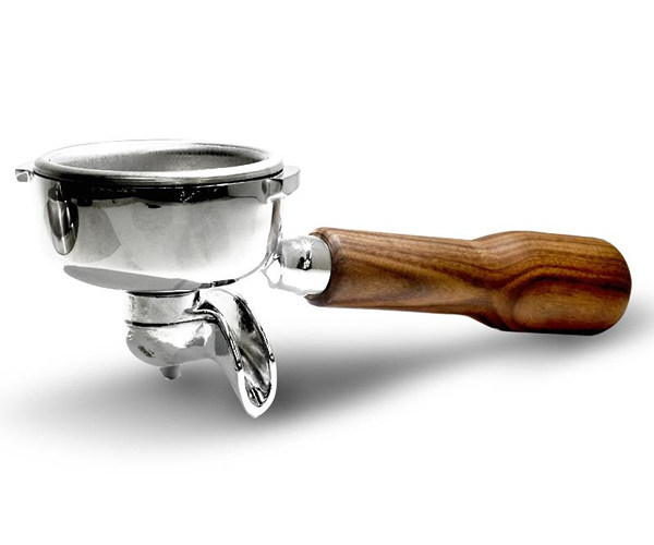 Bezzera Wooden Bottomless Portafilter from Italy